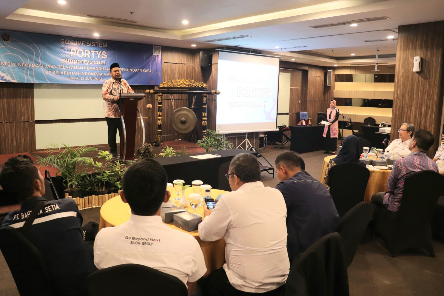 Bupati Gresik Berharap Aplikasi PIM-PORTYS Hadirkan Kepastian Jadwal Pelayanan Kepelabuhanan Yang Terintegrasi